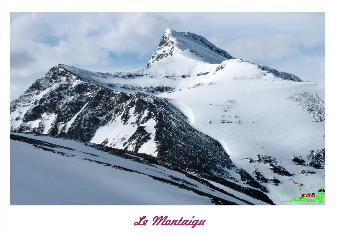 Le pic du Montaigu altitude 2339 mètres